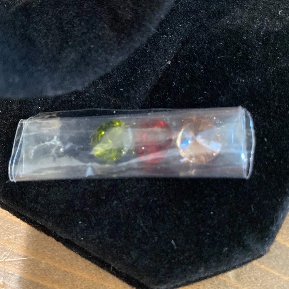 Silver Stainless Steel With Replaceable Stone - S… - image 5